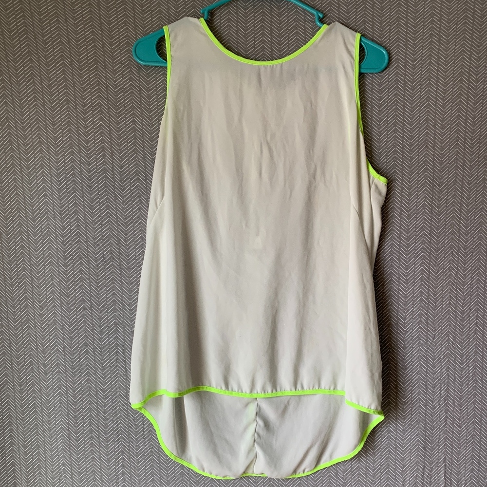 high to low tank top